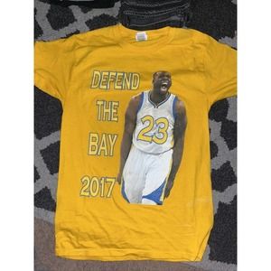 Draymond Green “Defend The bay” 2017 Shirt Golden State Warriors NBA Rare